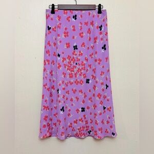 Ann Taylor Midi Length Waistband Skirt